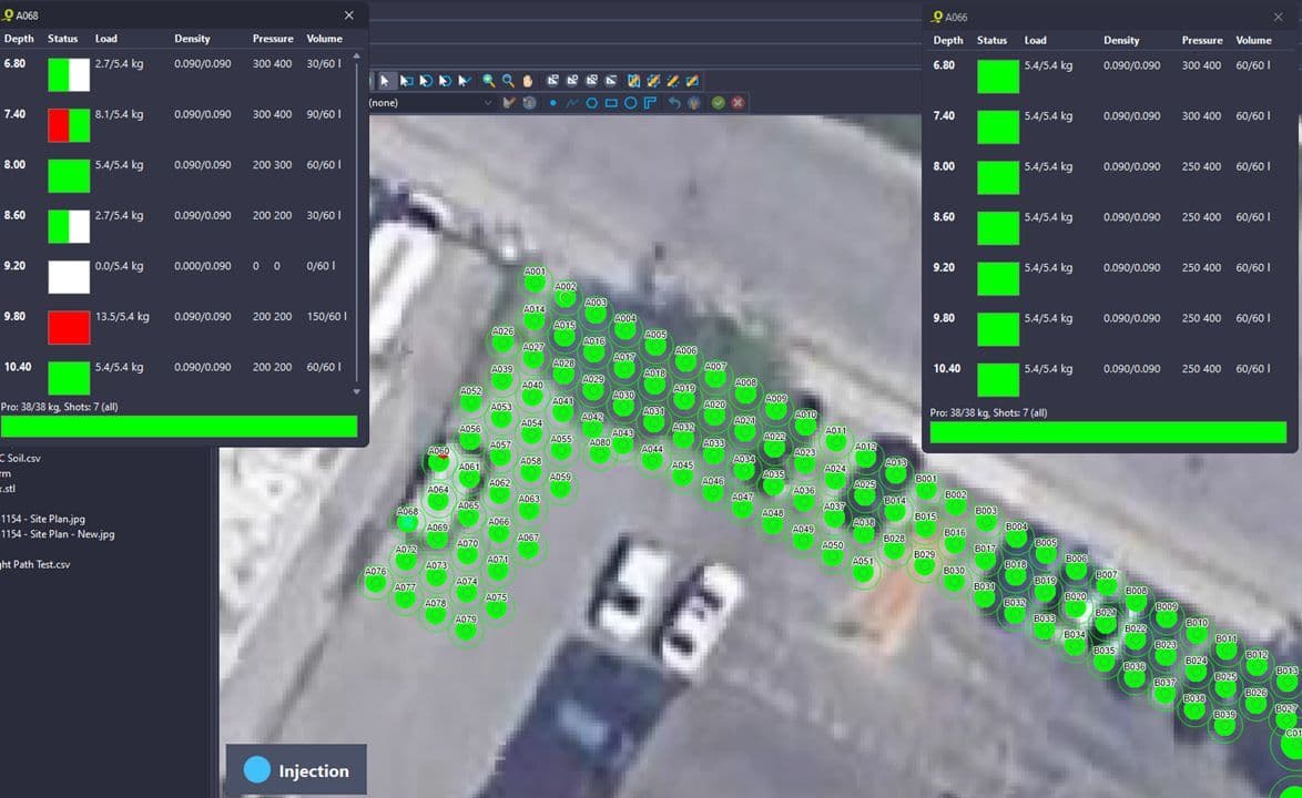 Case Study #2: Site Plan and Remedial Injection Layout